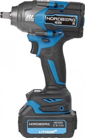 Гайковерт аккумуляторный NORDBERG NE808K [NE808K]