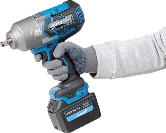 Гайковерт аккумуляторный NORDBERG NE812K [NE812K]
