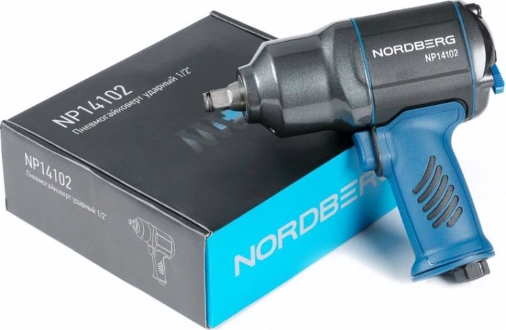 Гайковерт пневматический NORDBERG NP14102 ударный 1/2", 1300нм [ЦБ-0009539]