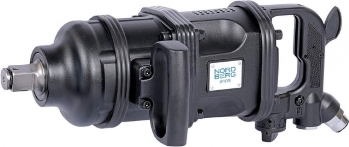 Гайковерт пневматический NORDBERG NP18300 ударный 1", с коротким жалом 3600нм [ЦБ-0011224]