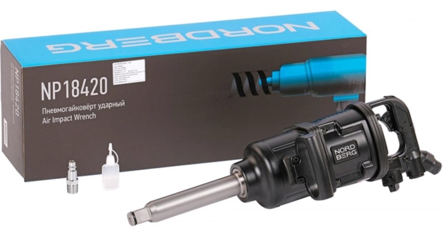 Гайковерт пневматический NORDBERG NP18420 ударный 1", 4700 нм