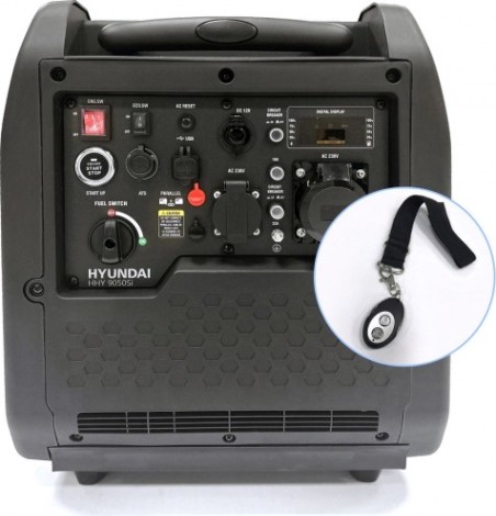 Генератор бензиновый HYUNDAI HHY 9050Si инверторный [HHY 9050Si]