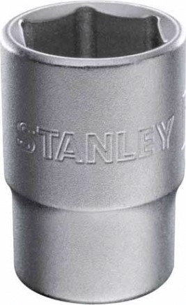 Головка шестигранная с посадкой 1/2" STANLEY 1-17-095 17 мм