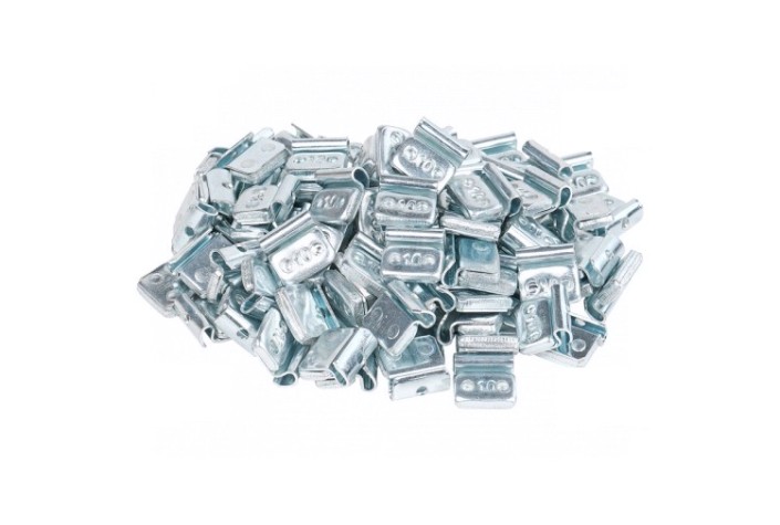 Грузики балансировочные NORDBERG WC10SF4 для стальных дисков Fe 10 г, 100 шт. [WC10SF4]