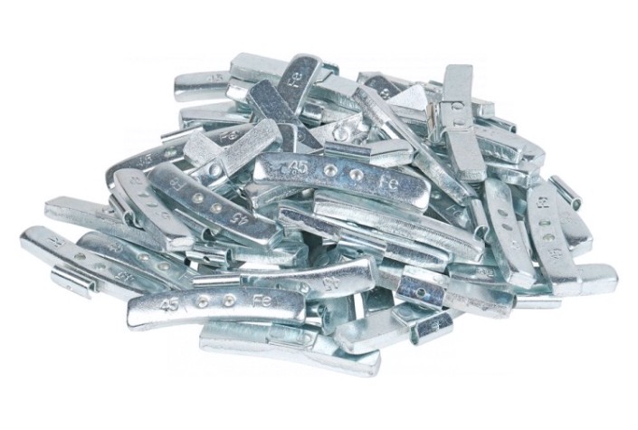 Грузики балансировочные NORDBERG WC45SF4 для стальных дисков Fe 45 г, 50 шт. [WC45SF4]