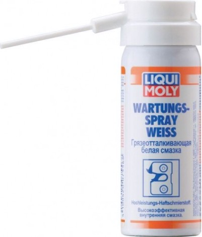 Грязеотталкивающая белая смазка LIQUI MOLY Wartungs-Spray weiss 0,05 л. 7556 [7556]