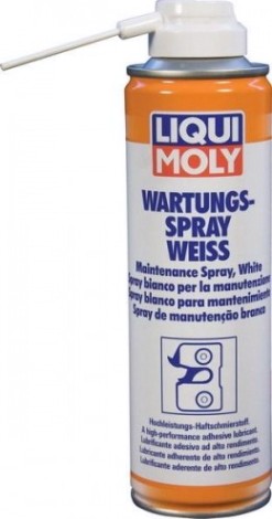 Грязеотталкивающая белая смазка LIQUI MOLY Wartungs-Spray weiss 0,25 л. 3953 [3953]