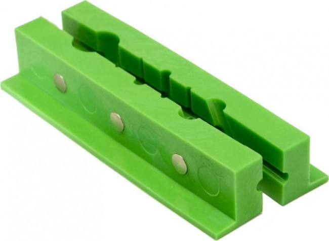 Губки для тисков Кобальт 918-023 магнитные с канавками 155х28х25 мм (2 шт