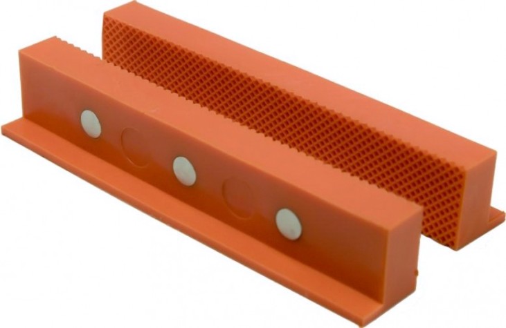 Губки для тисков Кобальт 918-030 магнитные плоские 113х28х25 мм (2 шт.)