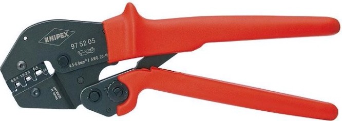 Инструмент для опрессовки кабельных наконечников KNIPEX 975205 [KN-975205]