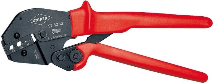 Инструмент для опрессовки кабельных наконечников KNIPEX 975210 [KN-975210]