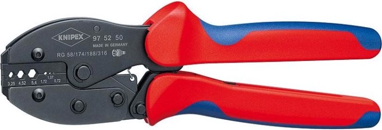 Инструмент для опрессовки кабельных наконечников KNIPEX 975250 [KN-975250]