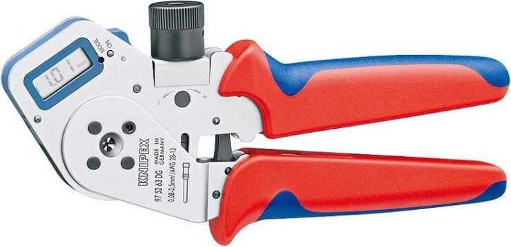 Инструмент для опрессовки кабельных наконечников KNIPEX 975263DG [KN-975263DG]