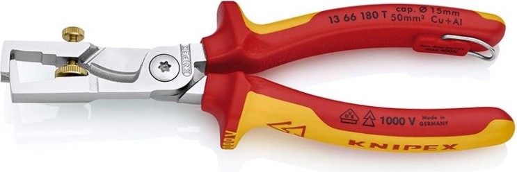 Инструмент для удаления изоляции KNIPEX StriX 1366180T [KN-1366180T]