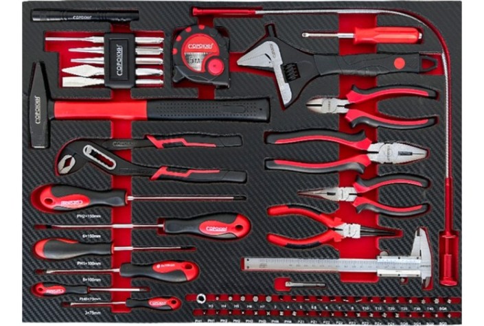 Инструмент в ложементе СОРОКИН 1.256 Great 60 предметов