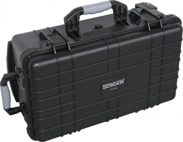 Кейс защитный СОРОКИН 560х350х230мм ударопрочный на колесах [27.120]