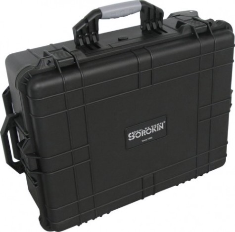 Кейс защитный СОРОКИН 615х495х245мм ударопрочный на колесах [27.110]
