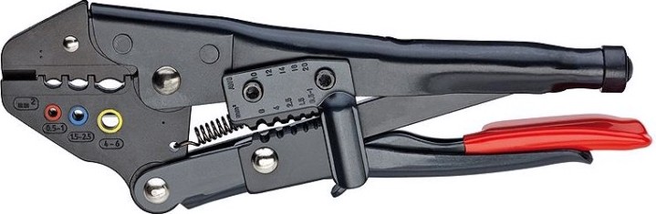 Клещи для опрессовки кабельных наконечников KNIPEX 9700215A [KN-9700215A]