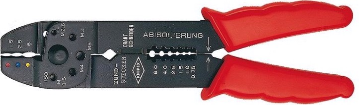 Клещи для опрессовки кабельных наконечников KNIPEX 9721215 [KN-9721215]