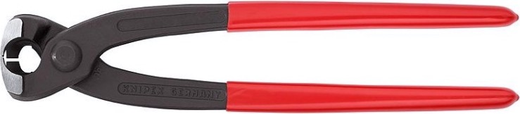 Клещи для ушных хомутов KNIPEX с боковым носиком для запрессовки 1099I220 [KN-1099I220]