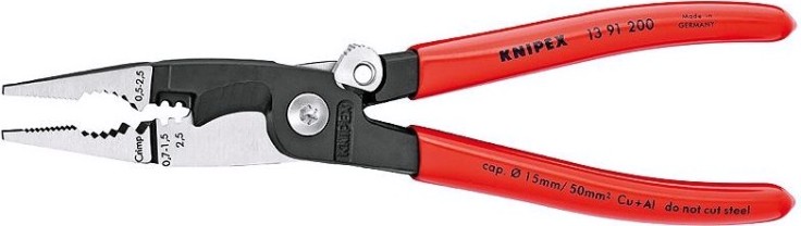 Клещи электромонтажные KNIPEX 1391200 200 мм [KN-1391200]