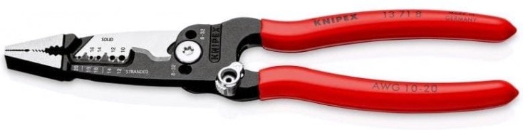 Клещи электромонтажные KNIPEX KN-13718 7-в-1