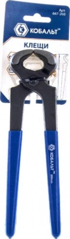 Клещи Кобальт 647-260 слесарные 200 мм, cr-v