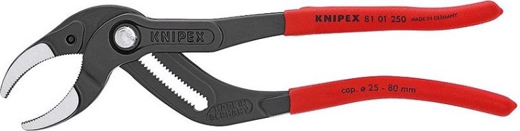 Клещи переставные для сифонов KNIPEX 8101250 250 мм [KN-8101250]