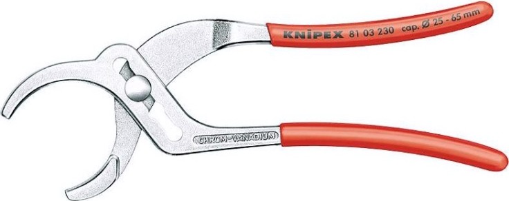 Клещи переставные для сифонов KNIPEX 8103230 230 мм [KN-8103230]