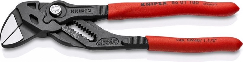 Клещи переставные KNIPEX 8601180SB 180 мм [KN-8601180SB]