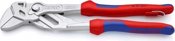 Клещи переставные KNIPEX 8605250T 250 мм со страховочным креплением [KN-8605250T]