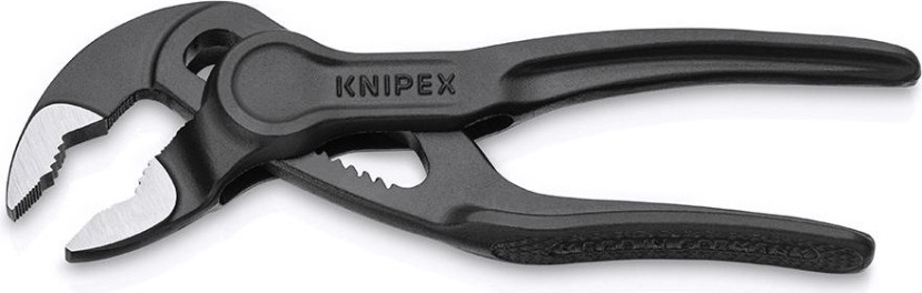 Клещи переставные KNIPEX "COBRA" 8700100BK 100 мм [KN-8700100BK]