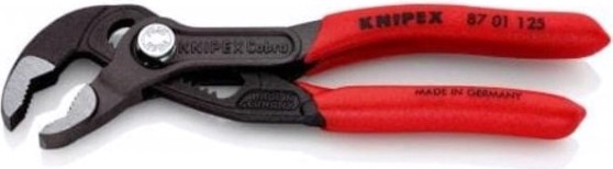 Клещи переставные KNIPEX "COBRA" 8701125SB 125 мм [KN-8701125SB]