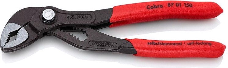 Клещи переставные KNIPEX "COBRA" 8701150SB 150 мм [KN-8701150SB]