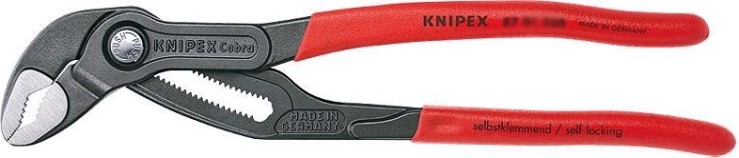 Клещи переставные KNIPEX "COBRA" 8702250 250 мм [KN-8702250]