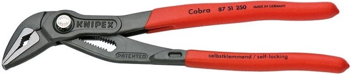 Клещи переставные KNIPEX "COBRA" ES 8751250 250 мм [KN-8751250]