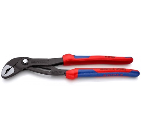 Клещи переставные KNIPEX KN-8702300TBK COBRA, зев 70мм, длина 300мм