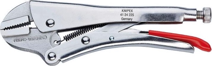 Клещи зажимные KNIPEX 225 мм 4124225 [KN-4124225]