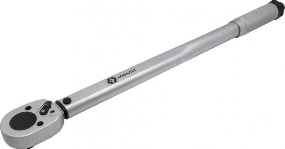 Ключ динамометрический Кобальт 649-691 1/2" 42-210 нм, cr-v кейс