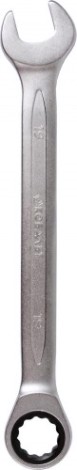 Ключ комбинированный Кобальт 642-562 трещоточный 19 мм cr-v