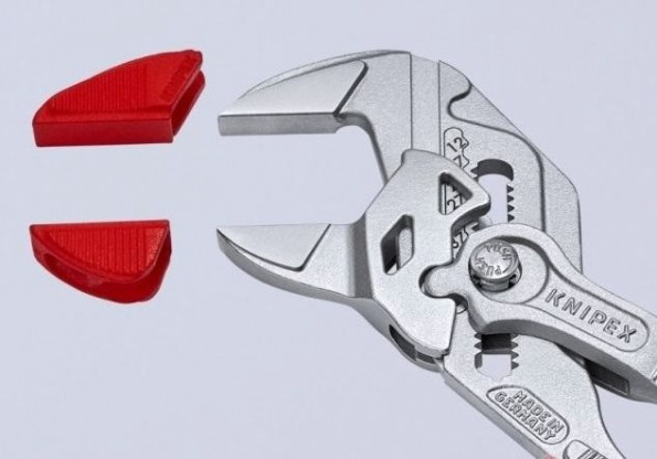 Ключ переставной KNIPEX 8609180V01 защитные губки для клещей-гаечных kn-86xx180 [KN-8609180V01]