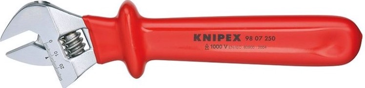 Ключ разводной диэлектрический KNIPEX 9807250 1000 V [KN-9807250]