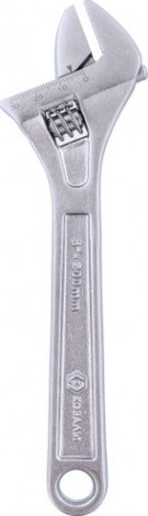 Ключ разводной Кобальт 244-988 210 мм, ширина захвата 30 мм.