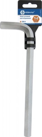 Ключ шестигранный Кобальт 649-837 угловой 14 мм cr-v