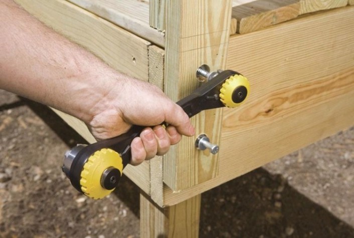 Ключ универсальный с храповым механизмом STANLEY DYNAGRIP STHT0-72123 [STHT0-72123]