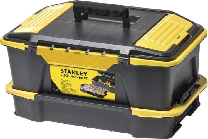 Комплект ящиков для инструмента STANLEY CLICK & CONNECT DEEP TOOL BOX AND ORGANIZER STST1-71962 [STST1-71962]