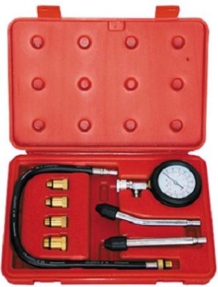 Компрессометр СОРОКИН 21.29 прижимной, универсальный для бензиновых двигателей