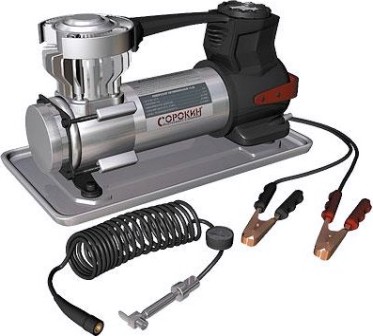 Компрессор автомобильный СОРОКИН 13.66 12 В, 280 Вт, 8,3 бар