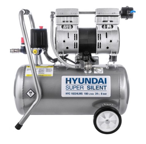 Компрессор поршневой безмасляный HYUNDAI HYC 18224LMS