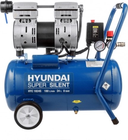 Компрессор поршневой безмасляный HYUNDAI HYC 1824S